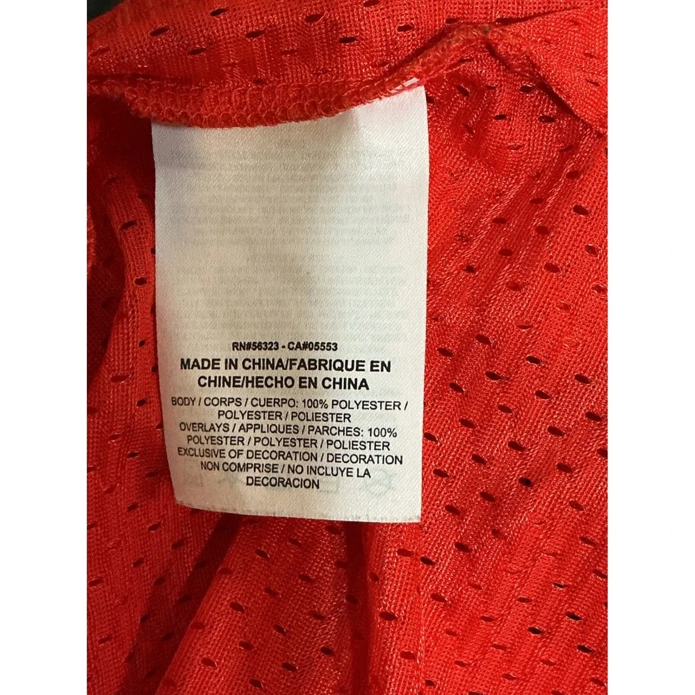 Nike Sportswear Womens Mesh Tank Top Red Just Do It Racerback Gym Streetwear